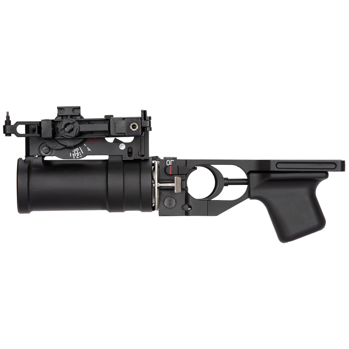 Double Bell GP-30 Style AK Series Airsoft Grenade Launcher (BLACK) - ssairsoft.com
