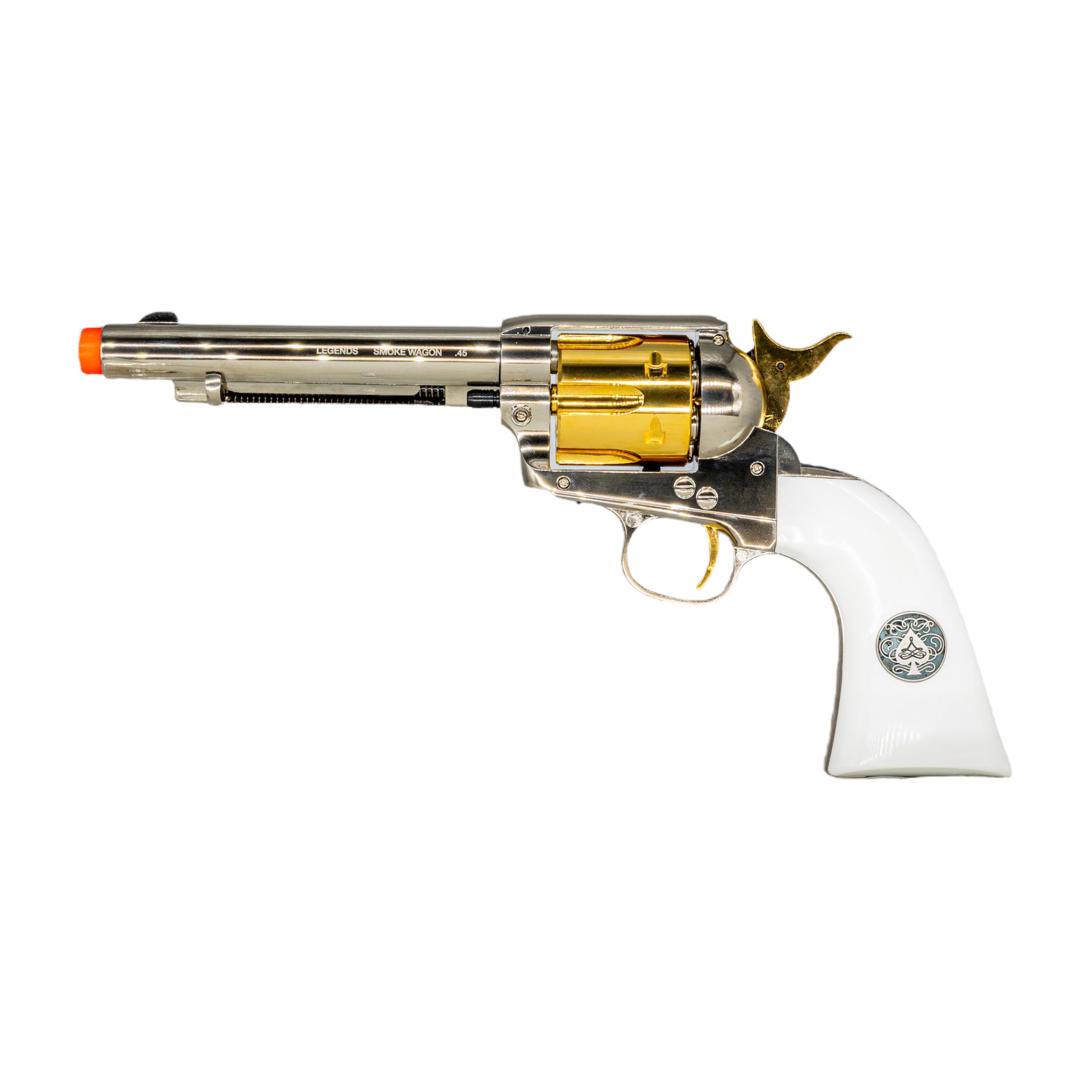 Legends Smokewagon CO2 Airsoft Revolver [Limited Edition] (Nickel