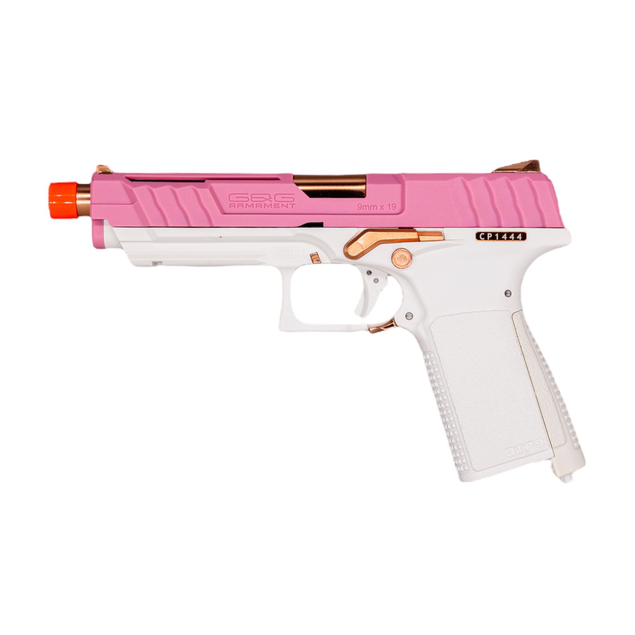 G&G GTP9 Gas-Blowback Airsoft Pistol (Rose Gold), SS Airsoft