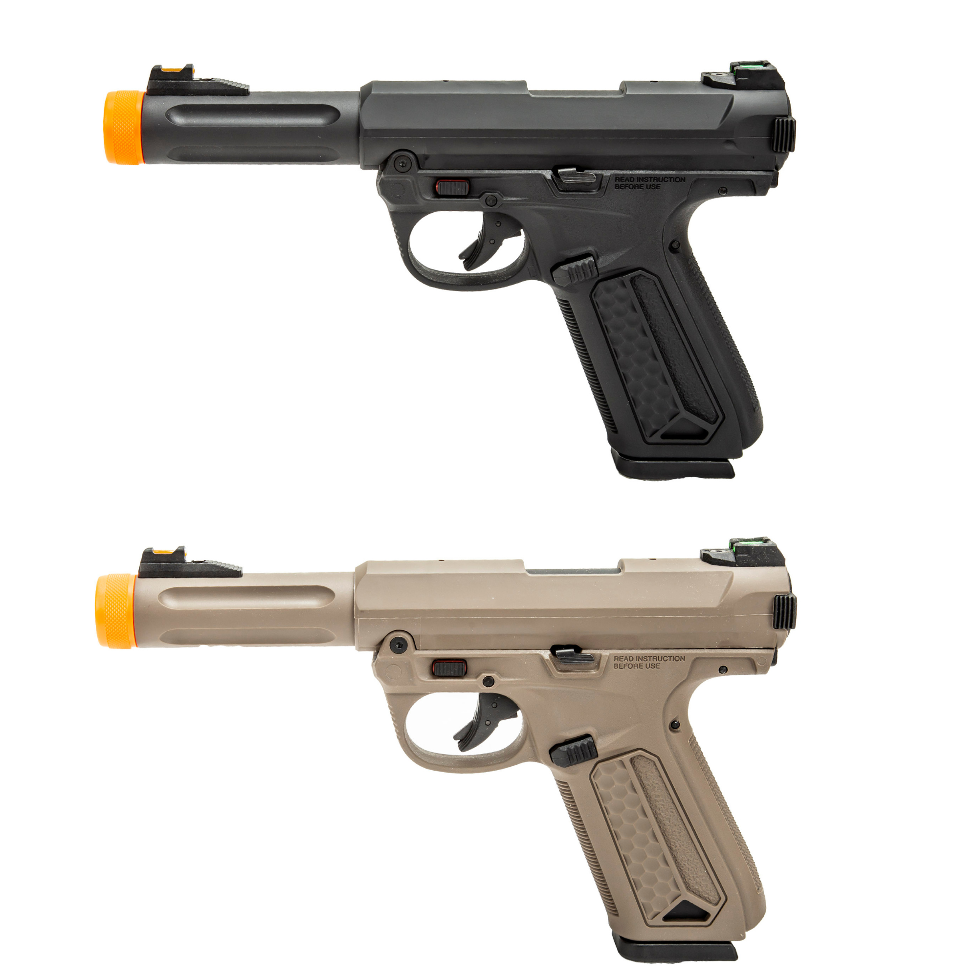 Action Army AAP-01 Assassin Airsoft Pistol, Fox Airsoft