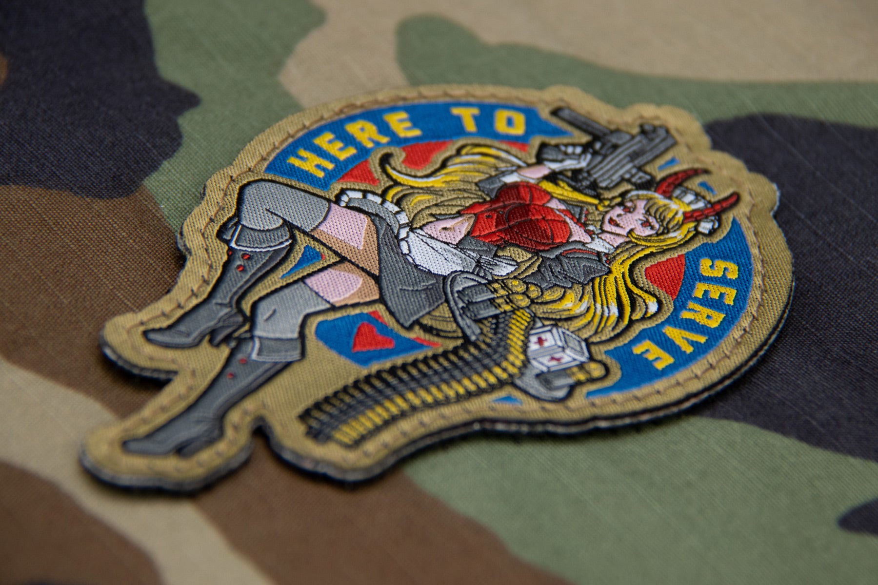 MSM Here to Serve Anime Moral Patch - ssairsoft.com