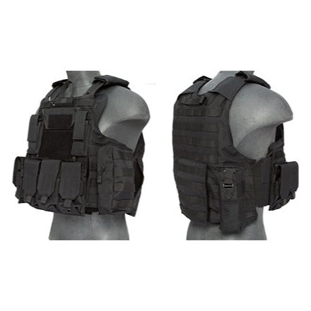 Lancer Tactical Nylon Strike Tactical Vest (CA-303BN) - ssairsoft.com