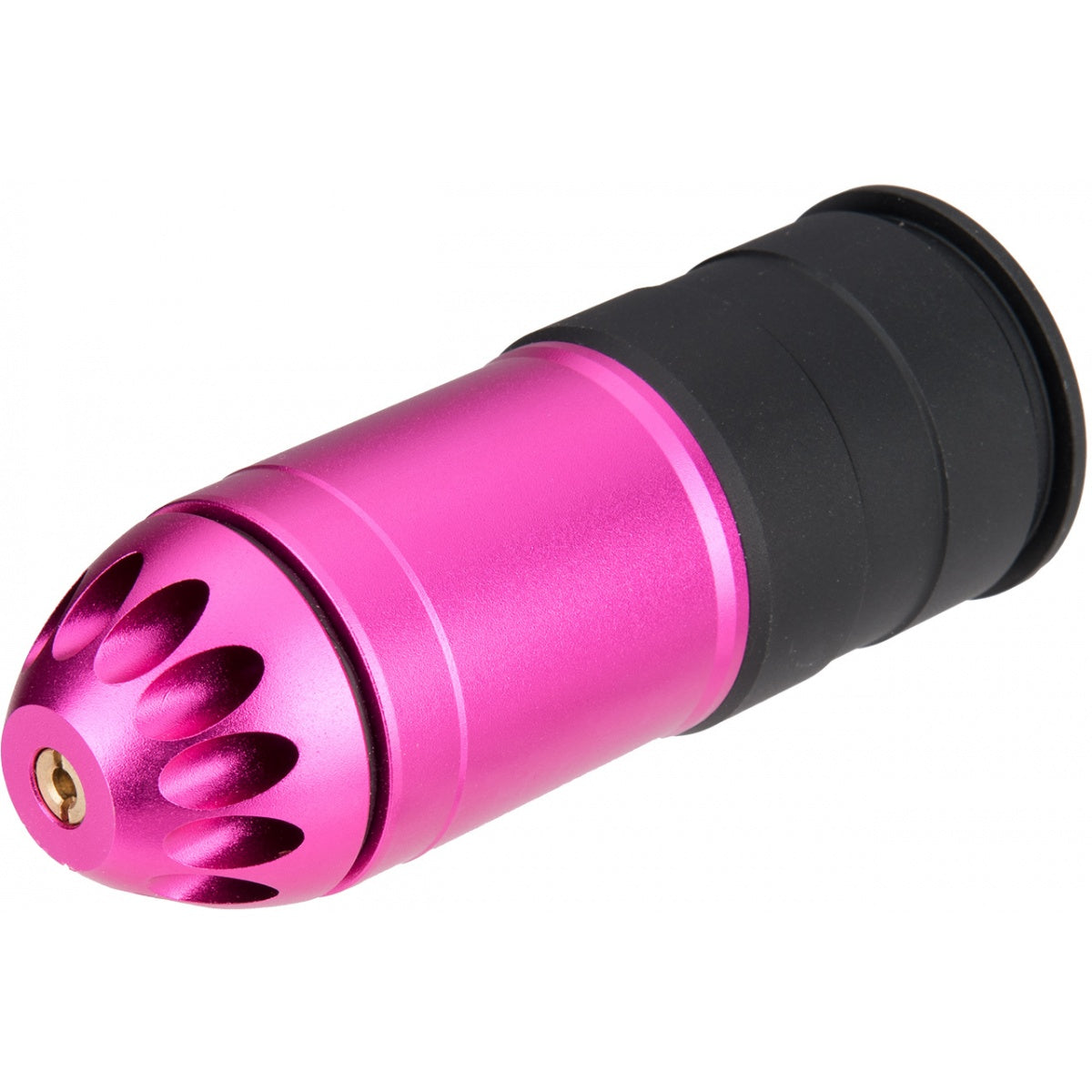 Sentinel Gears 120rd Grenade Shell for 40mm Airsoft Grenade Launchers - BLACK / PINK - ssairsoft