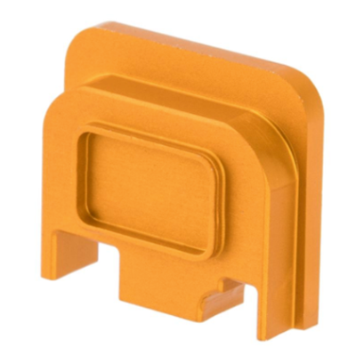 MITA CNC 3D Engraved Slide Cover Type C / Gold for Umarex / VFC GLOCK GBB Pistol - ssairsoft.com