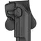 Amomax Tactical Holster for Beretta 92/92FS/M9 (Color: Black) - ssairsoft