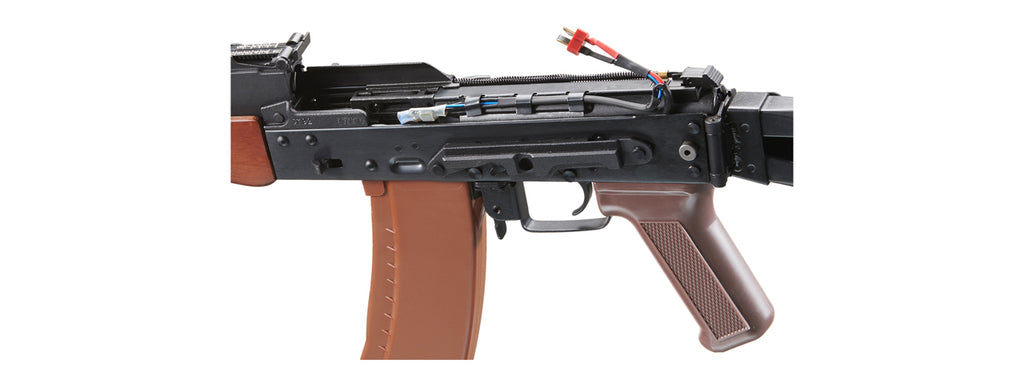 E&L Airsoft New Essential Version AKS-74N Airsoft AEG Rifle W/ Wood ...