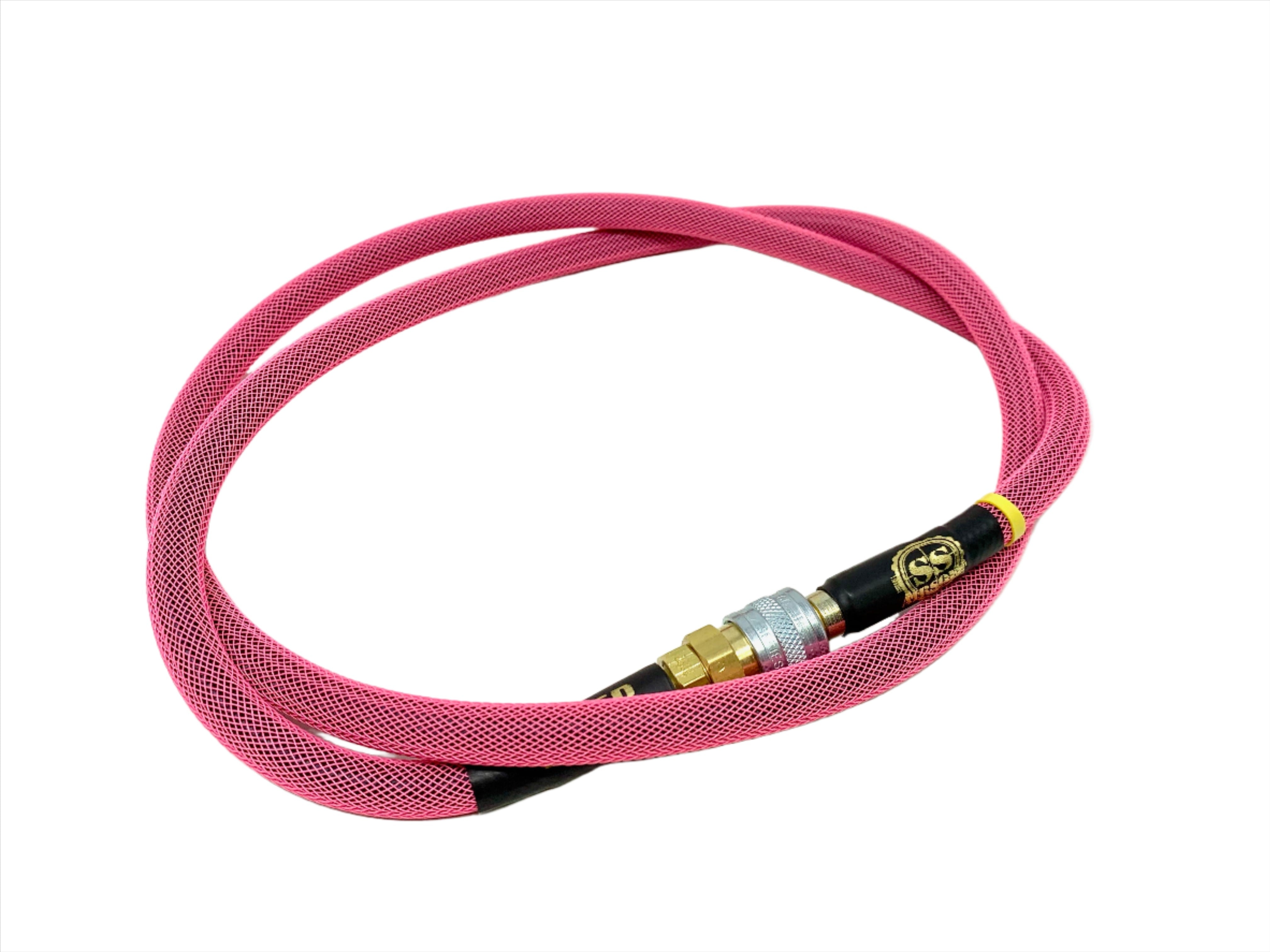SS Airsoft 42 HPA Line Standard Dual QD Weave - Pink
