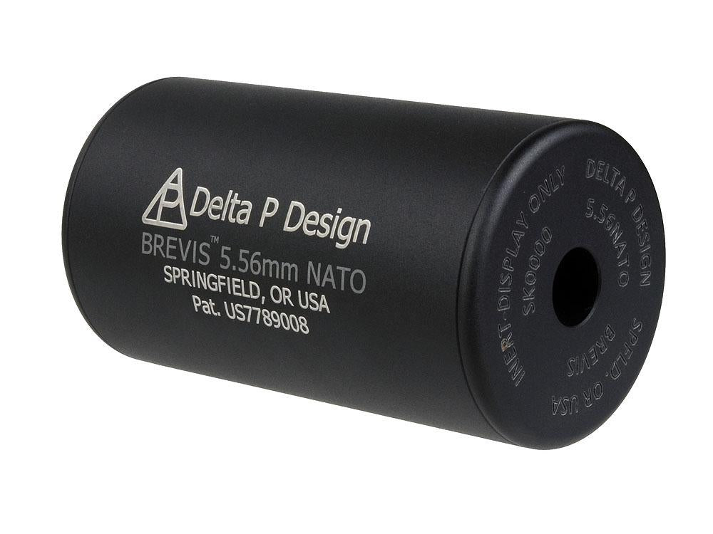 Madbull Airsoft Delta P Design Brevis 14mm Negative (CCW) Barrel Extension in Black - ssairsoft.com