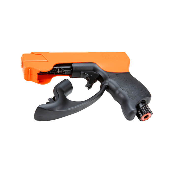 P2P HDP 50 Compact Rubber/Pepper Personal Defense Pistol (Orange/Black) - ssairsoft.com
