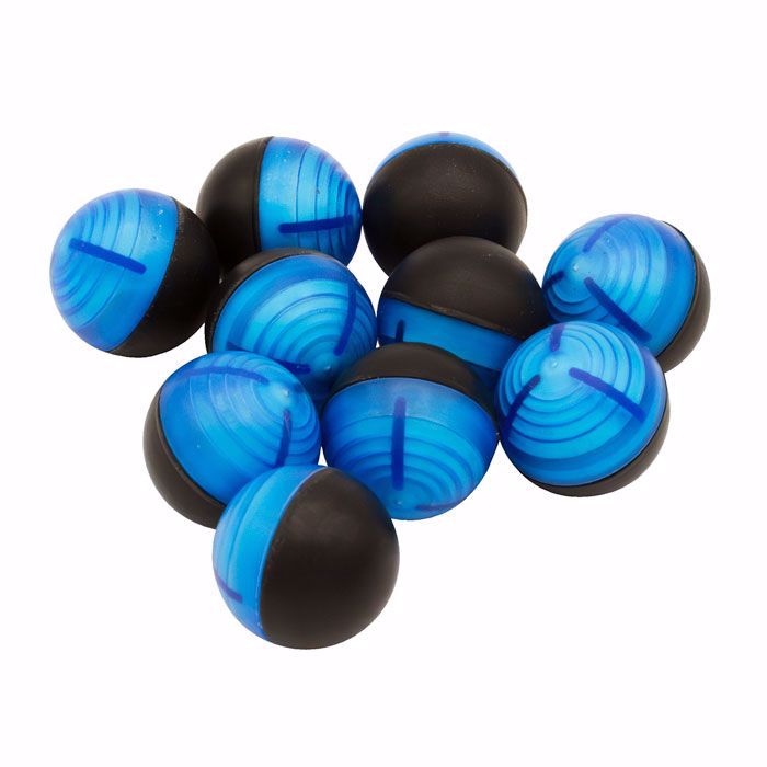 P2P CORE DEFENSE POWDER BALL-.68 CAL-BLUE/BLACK-10 CT