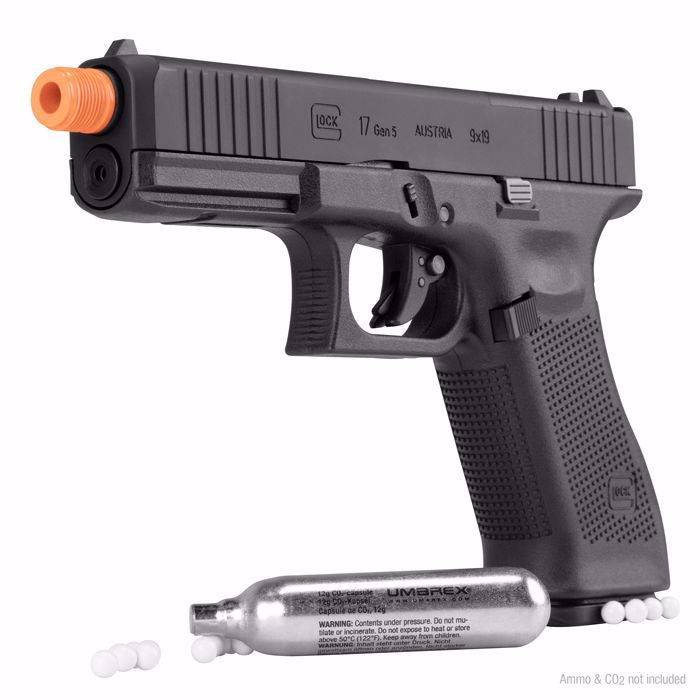 Elite Force Fully Licensed GLOCK 17 Gen5 MOS CO2 Airsoft Pistol (Color: Black)