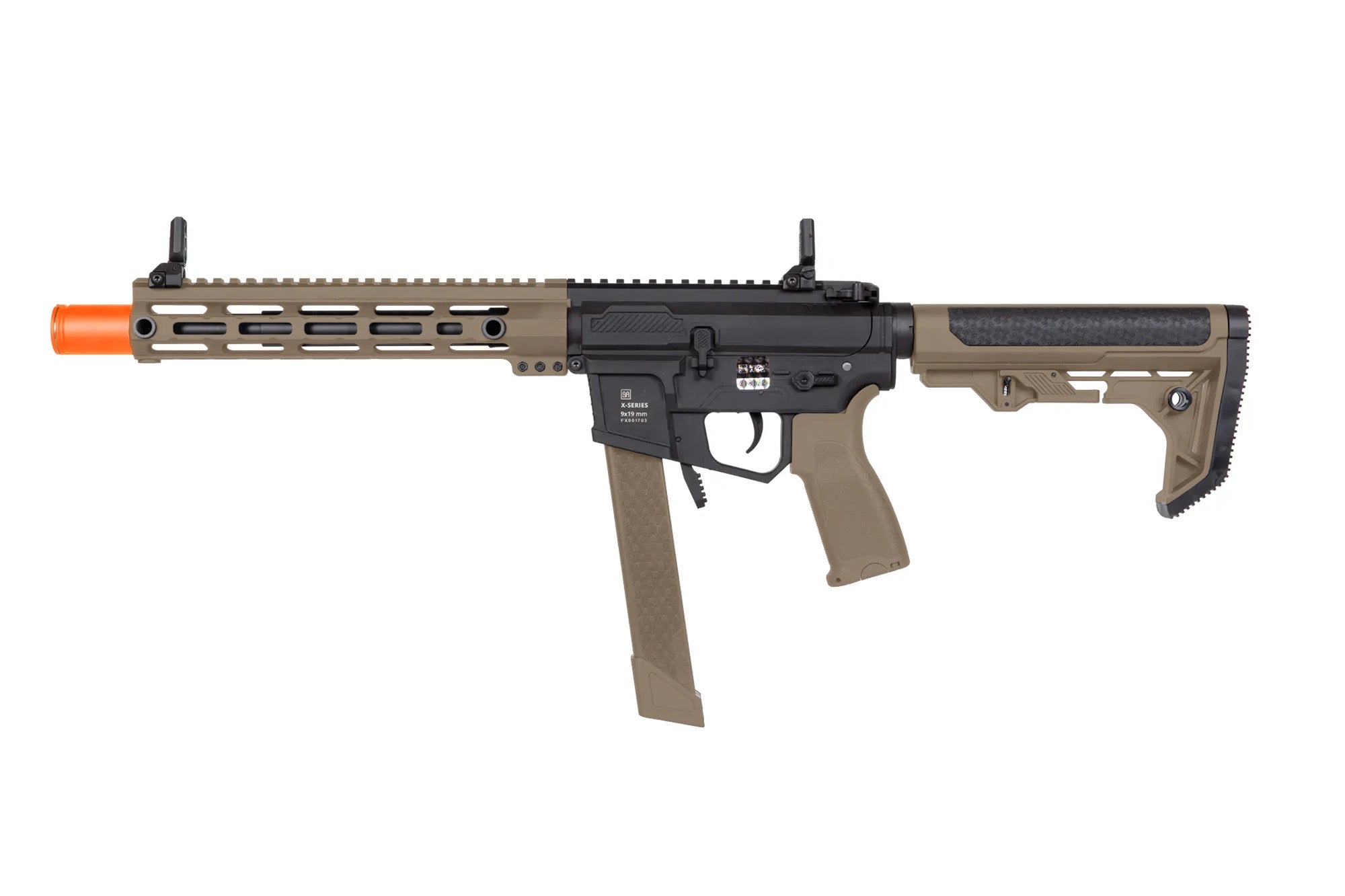 SA-FX02 FLEX™ HALL carbine replica ETU Half-Tan