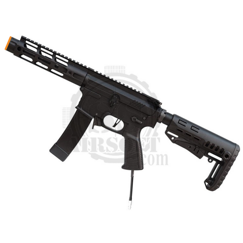 MTW PKG 9MM w/ INFERNO Engine and Tactical Stock, 7" Barrel, 7" Rail - ssairsoft.com