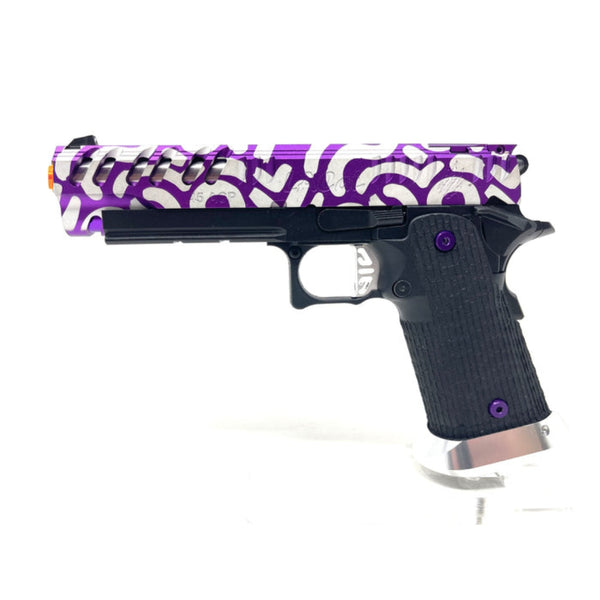 SS Airsoft Custom Hi-Capa 4.3 - Tribal Master Purple - ssairsoft.com