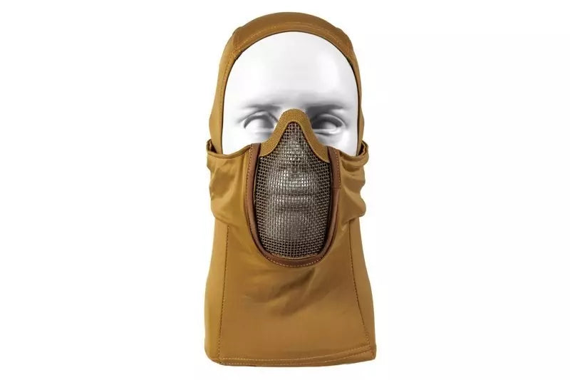 Specna Arms Balaclava hoodie with protector - Tan