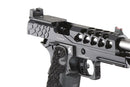 Lancer Tactical Stryk Hi-Capa 5.1 Gas Blowback Airsoft Pistol w/ Red Dot Mount (Black) - ssairsoft.com