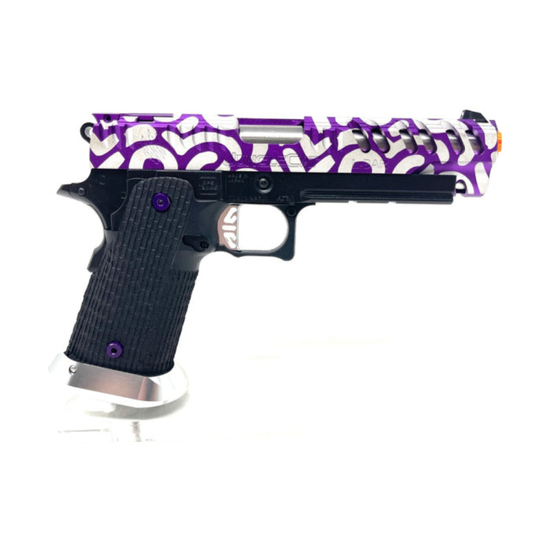 SS Airsoft Custom Hi-Capa 4.3 - Tribal Master Purple - ssairsoft.com