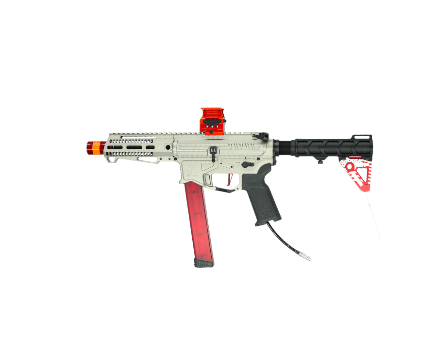 SS Airsoft Custom HPA Zion Arms PW9 Red Eyes Flare Metal Dragon - ssairsoft.com