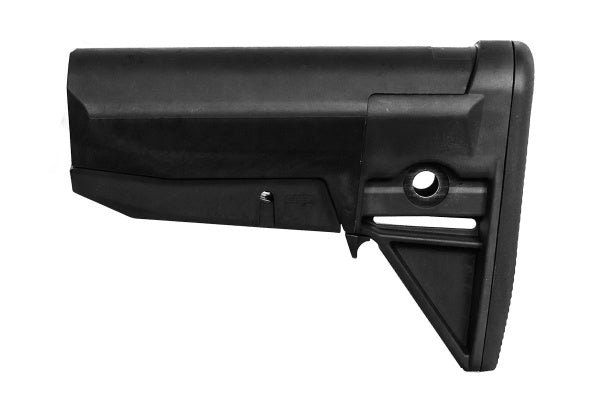 Sentinel Gears Warrior Gun Retractable Stock - Black - ssairsoft.com
