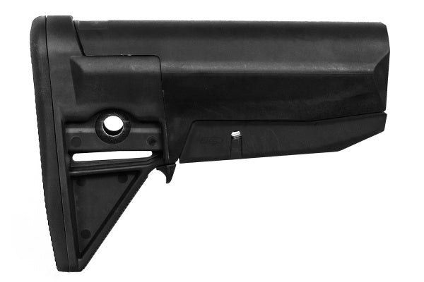 Sentinel Gears Warrior Gun Retractable Stock - Black - ssairsoft.com