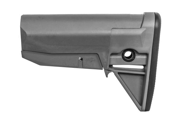 Sentinel Gears Warrior Gun Retractable Stock - GRAY - ssairsoft.com