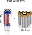 Tenergy Lithium Propel CR123 Battery - ssairsoft.com