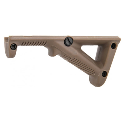 REINFORCED COMPACT POLYMER PICATINNY ANGLED FOREGRIP (OD, BLACK & TAN) - ssairsoft.com
