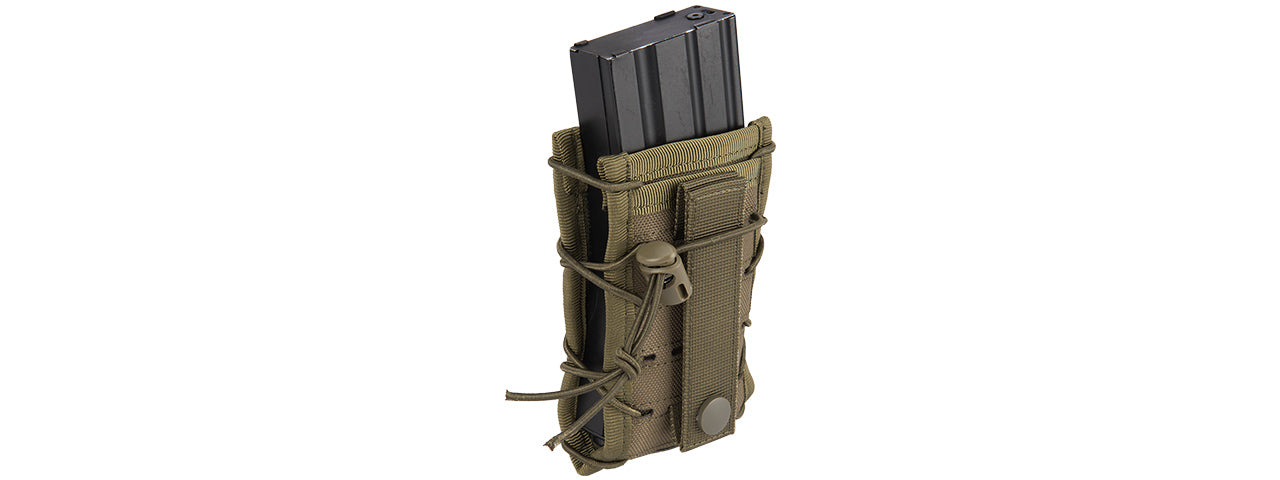 Lancer Tactical Single High-Speed M4 Mag Pouch - ssairsoft.com