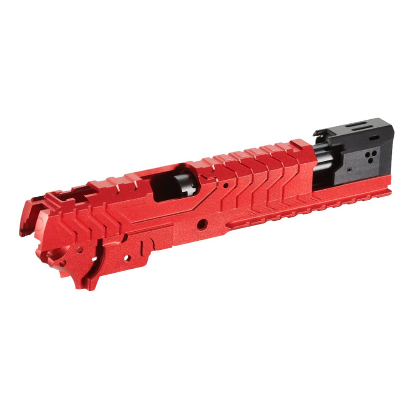 Atlas Custom Works CNC Aluminum Matrix Kit for Marui Hi-Capa GBB Airsoft Pistols - (Red/Black)