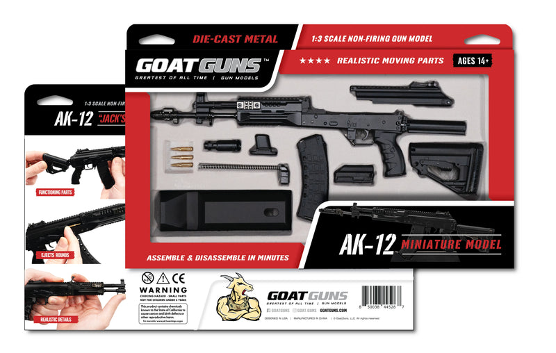 GoatGuns AK12 Model - Black - ssairsoft.com