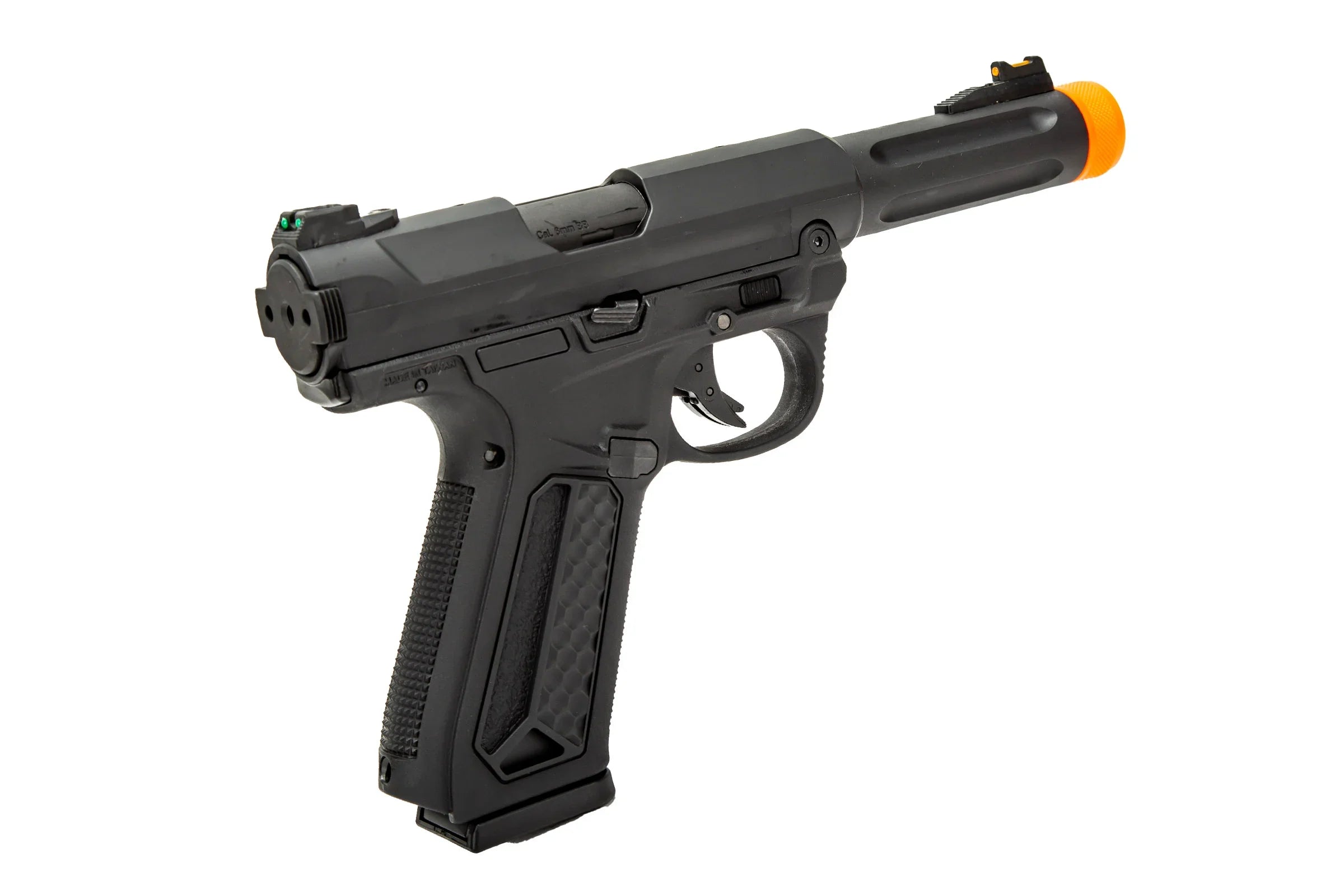 Action Army AAP-01 "Assassin" Airsoft Gas Blowback Pistol (Black) - ssairsoft.com