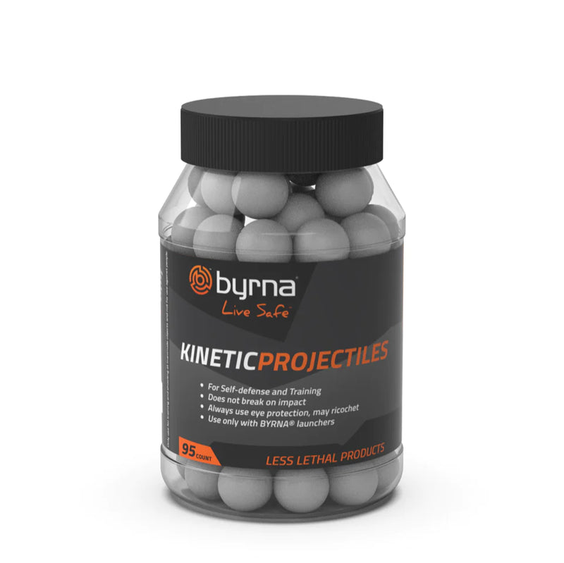 Byrna Kinetic Rubber Ball Projectiles - 95 Count - ssairsoft.com