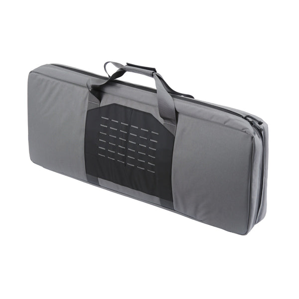 Code 11 36 Inch Rifle Bag with Laser Cut Molle Panel (Color: Grey)