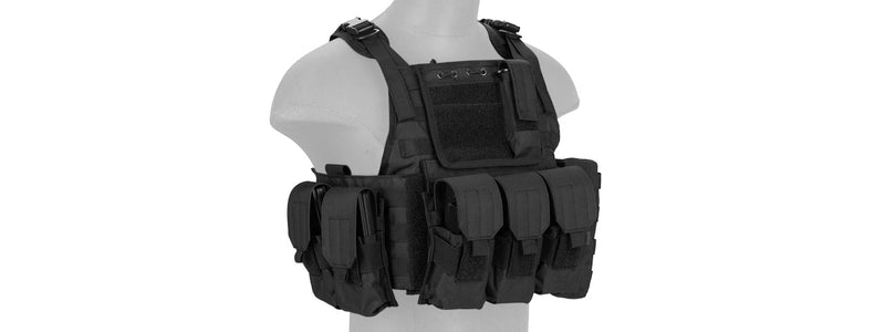 Lancer Tactical Nylon Assault Tactical Vest - ssairsoft.com