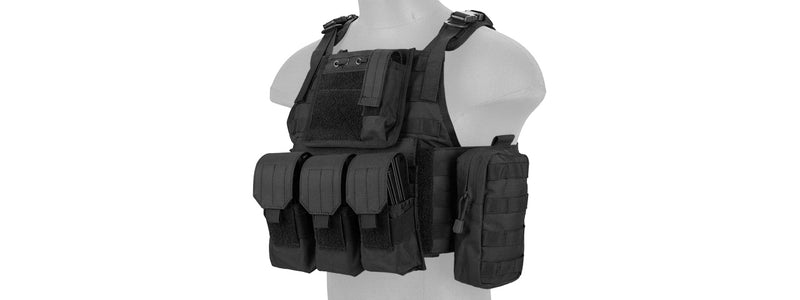 Lancer Tactical Nylon Assault Tactical Vest - ssairsoft.com