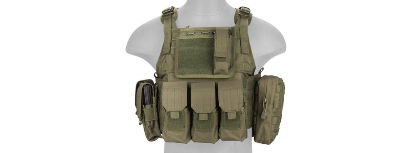 Lancer Tactical Nylon Assault Tactical Vest - ssairsoft.com