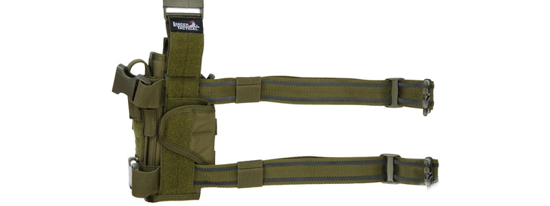 Lancer Tactical Tornado Universal Drop Leg Holster - ssairsoft.com