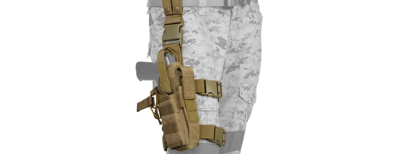 Lancer Tactical Tornado Universal Drop Leg Holster - ssairsoft.com