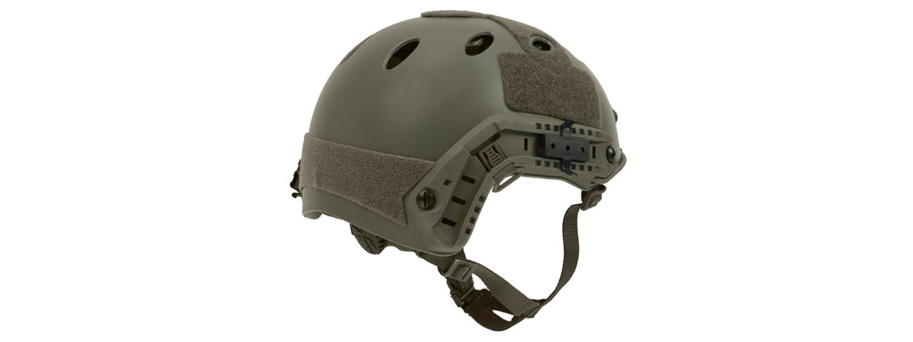 Lancer Tactical PJ Fast Helmet (Tan, Green, & Black) - ssairsoft.com