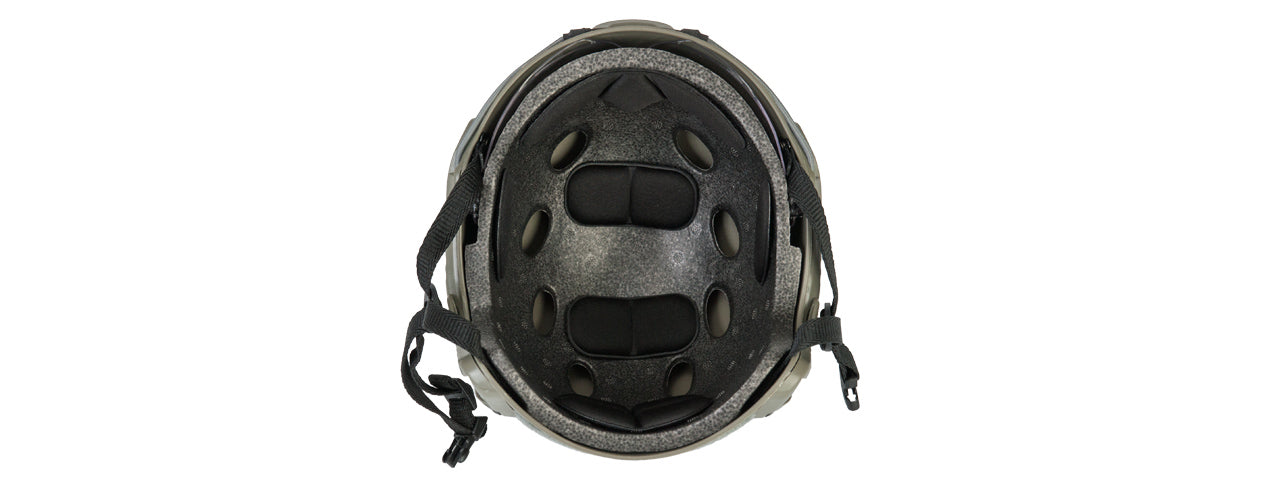 Lancer Tactical Ballistic Type Helmet w/ Visor - ssairsoft.com