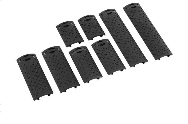 DIAMOND PLATE RAIL COVER 8PC SET - ssairsoft.com