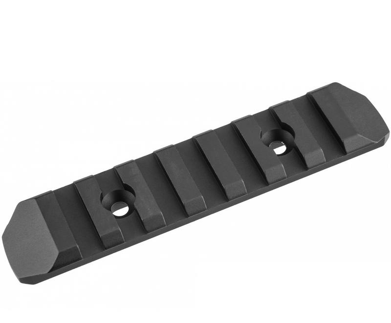 Atlas works 7-SLOT M-LOK RAIL Segment (BLACK) - ssairsoft.com