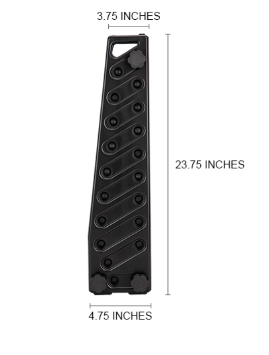 PORTABLE ADJUSTABLE GUN RACK (20 INCH)| SS Airsoft | Atlanta GA