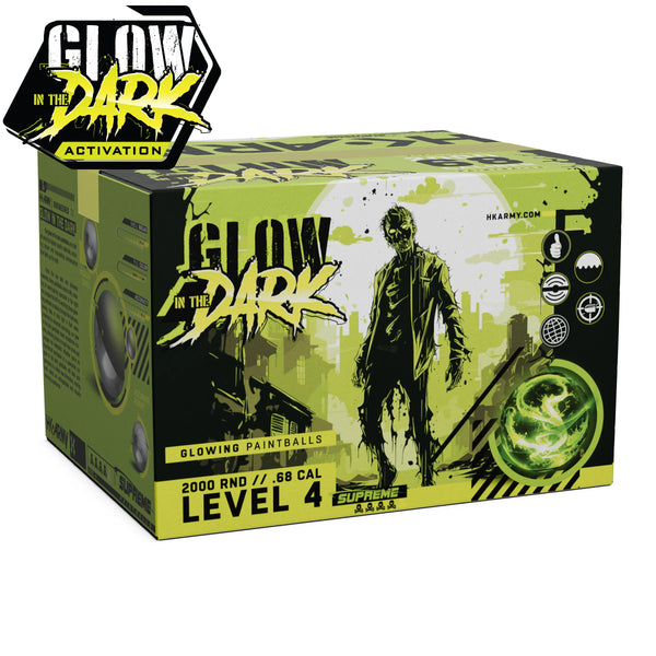 HK Army Glow-In-The-Dark Paintballs Level 4 (2000 Rounds) - ssairsoft.com