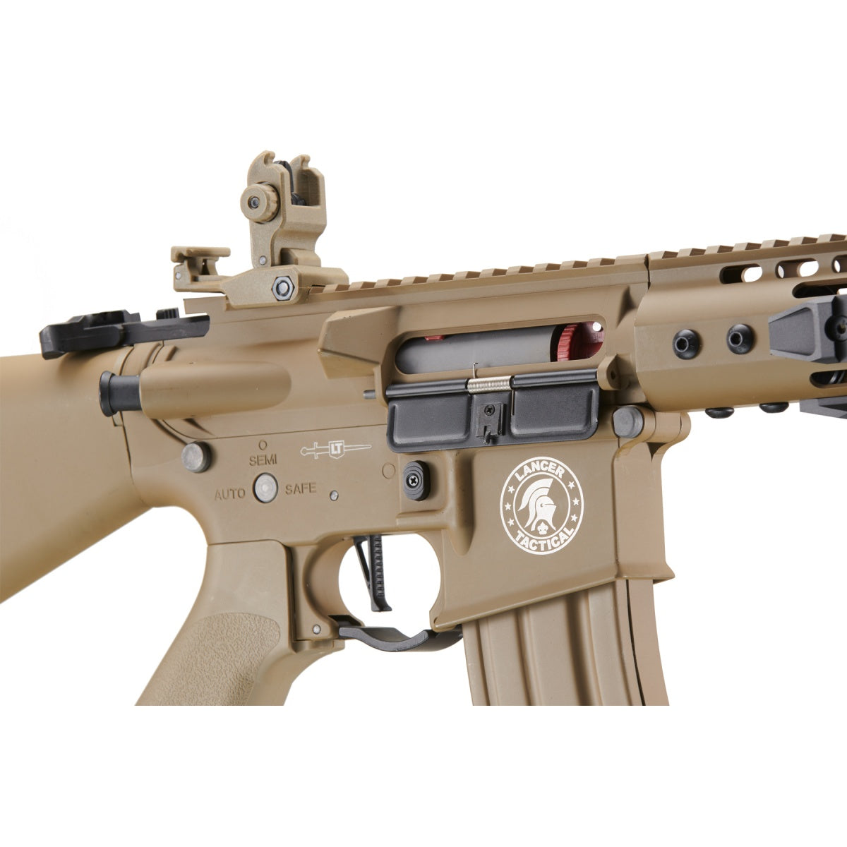 Lancer Tactical Proline 7" KeyMod Airsoft AEG Rifle w/ Stubby Stock - ssairsoft.com
