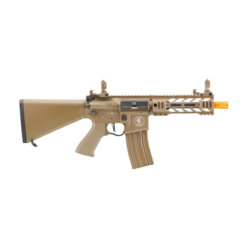Lancer Tactical Proline 7" M-LOK Battle Hawk Airsoft AEG w/ Stubby Stock (Color: Tan)