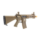 Lancer Tactical Proline 7" M-LOK Battle Hawk Airsoft AEG w/ Stubby Stock (Color: Tan)