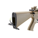 Lancer Tactical Proline 7" M-LOK Battle Hawk Airsoft AEG w/ Stubby Stock (Color: Tan)