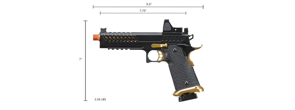 Knightshade 28 Round Hi-Capa Green Gas Magazine By Lancer Tactical...
