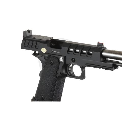 Lancer Tactical Heracles Hi-Capa Gas Blowback Airsoft Pistol - BLACK